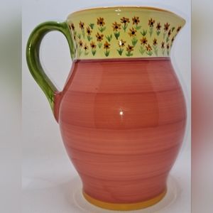 Pfaltzgraff Pitcher Pistoulet Sunflower Jana Kolpen The Secrets of Pistoulet